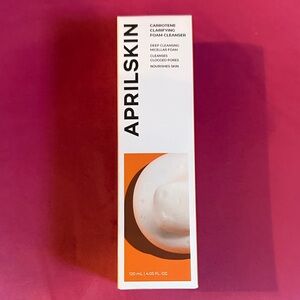 Carrotene Clarifying Foam Cleanser - White and Orange
